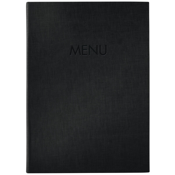 sigel Speisekarten-Mappe MENU, DIN A4, schwarz