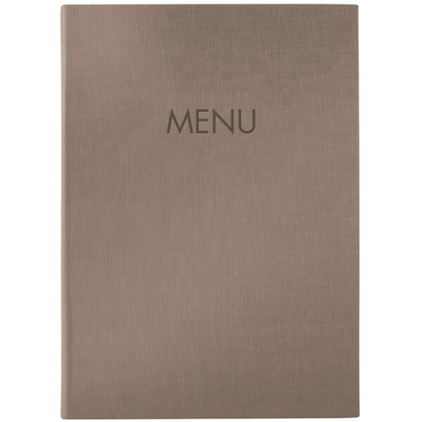 sigel Speisekarten-Mappe MENU, DIN A5, schwarz