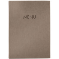 sigel Speisekarten-Mappe MENU, DIN A5, schwarz
