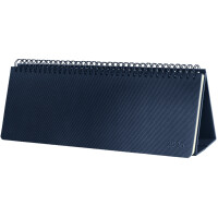 sigel Tischkalender Conceptum, 2026, Querformat, blau