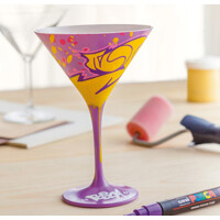 POSCA Pigmentmarker PC-5M, softe Farben, 8er Etui