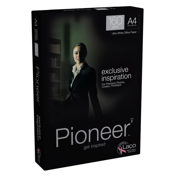 PIONEER exclusive inspiration Premiumpapier hochwei&szlig; A4 160g - 1 Palette (50.000 Blatt)
