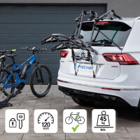 FISCHER Heck-Fahrradträger, für 2...