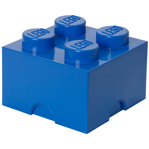 LEGO Aufbewahrungsstein STORAGE BRICK 4, 5,7 Liter, grau