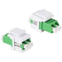 LogiLink Keystone-Halterungen-Set, ABS-Kunststoff,...