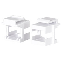 LogiLink Keystone-Halterungen-Set, ABS-Kunststoff,...