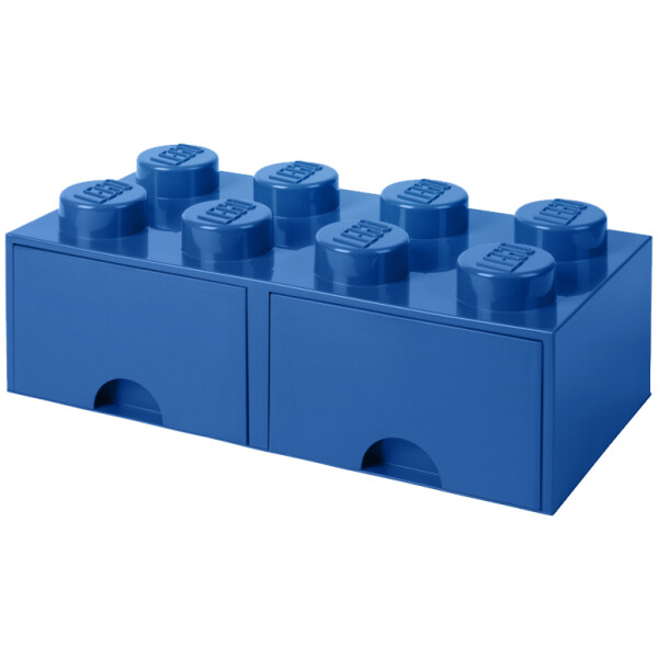 LEGO Schubladenbox STORAGE BRICK DRAWER 8, 2 Schübe, gelb