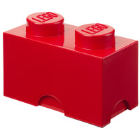 LEGO Aufbewahrungsstein STORAGE BRICK 2, 2,6 Liter, blau