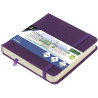 kangaro Skizzenbuch, 80 Blatt, 120 x 120 mm, purple heart