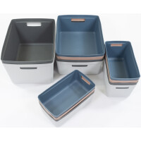 kangaro Aufbewahrungsbox, PP, 5 Liter, blau
