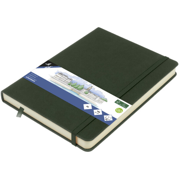 kangaro Skizzenbuch, 80 Blatt, DIN A5, lime green