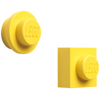 LEGO Haftmagnet-Set, 2-teilig, gelb