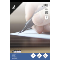 kangaro Notizblock DIN A4, kariert, 100 Blatt