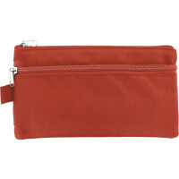 Kangaro Schlamper-Etui, eckig, pastellrosa