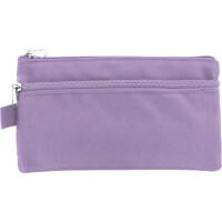 Kangaro Schlamper-Etui, eckig, pastellrosa