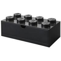 LEGO Schubladenbox DESK DRAWER 8, 1 Schub, rot