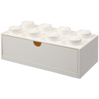 LEGO Schubladenbox DESK DRAWER 8, 1 Schub, blau