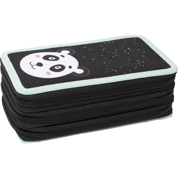 EBERHARD FABER Schüleretui Triple Decker Panda, 36-teilig