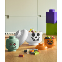 LEGO Mini-Aufbewahrungskopf STORAGE HEAD GIRL, 360 ml, gelb