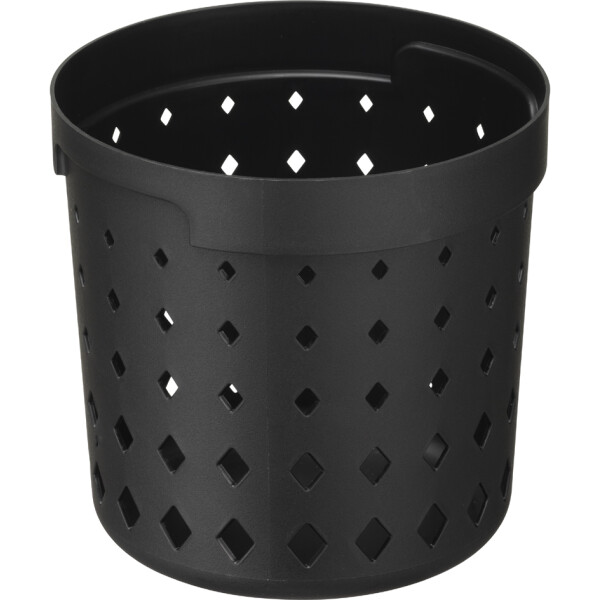 NHG Aufbewahrungskorb SEOUL ROUND ORGANIZER M, PP, schwarz