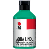 Marabu Aqua-Linoldruckfarbe, karminrot, 250 ml