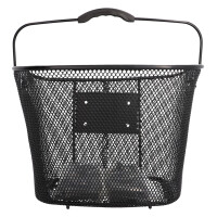 FISCHER Fahrrad-Lenkerkorb E-Bike PLUS, schwarz