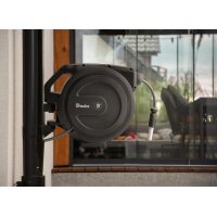 Bradas Automatik-Schlauchaufroller-Set WHITE LINE 1 2", 50 m