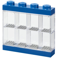 LEGO Minifiguren-Schaukasten DISPLAY CASE 8, blau