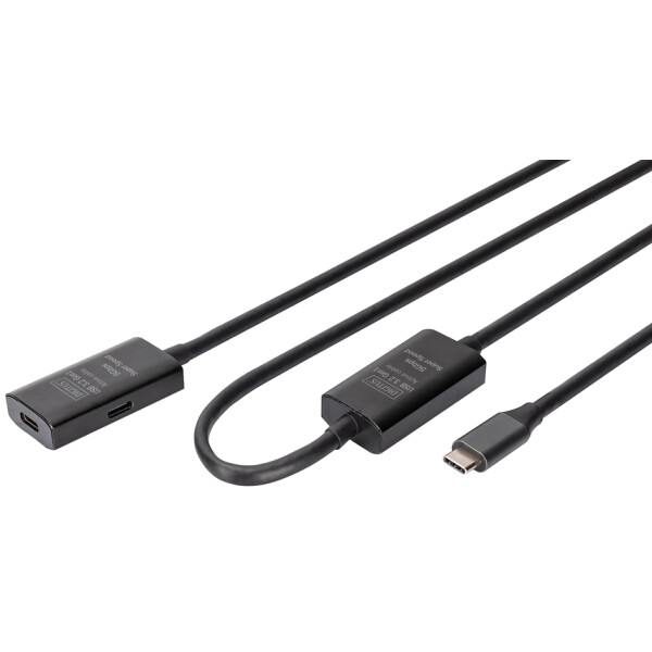 DIGITUS USB 3.2 Gen1 Aktives Verl&auml;ngerungskabel, 10,0 m