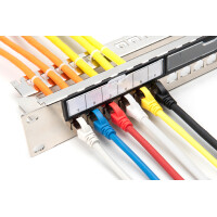 DIGITUS 19" Modulares Patch Panel, 1 HE, 24-Port,...