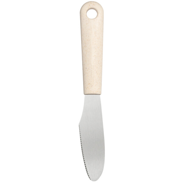 GastroMax Buttermesser BIO, L&auml;nge: 220 mm, Edelstahl creme