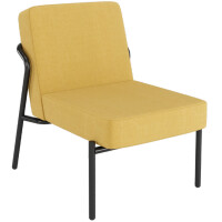 PAPERFLOW Besuchersessel MEDSO KLASSIK S, Stoff, gelb