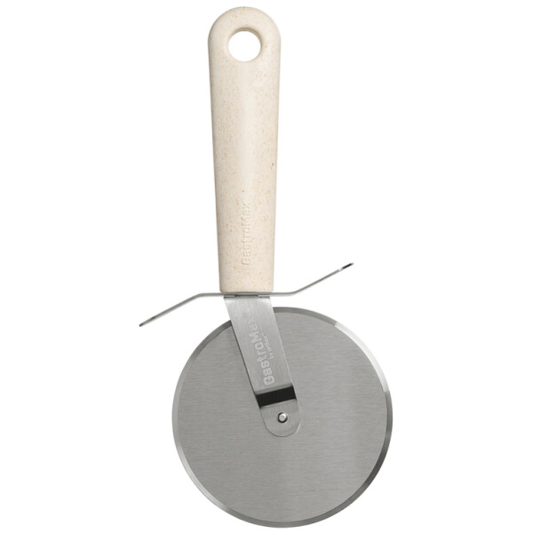 GastroMax Pizzaschneider BIO, L&auml;nge: 220 mm, Edelstahl creme