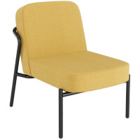 PAPERFLOW Besuchersessel MEDSO RUND S, Stoff, anthrazit