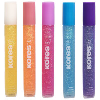 Kores Glitzerkleber "Glitter Glue", Pastellfarben