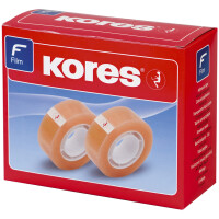Kores Klebefilm Standard, 12 mm x 10 m, transparent