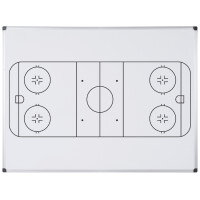 Bi-Office Weißwandtafel Eishockeyfeld, A3