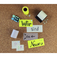 RNK Verlag Haftnotizen-Nachfüllrolle, transparent