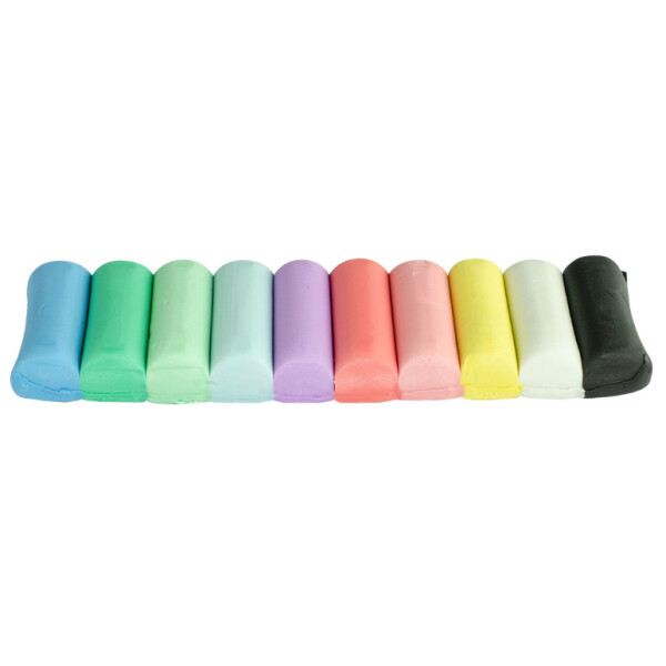 Kores Kinderknete "PLASTILINA Pastell", 10 Pastellfarben