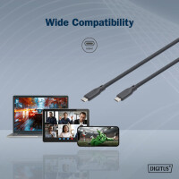 DIGITUS USB 3.2 Silikon-Anschlusskabel, USB-C, 2,0 m