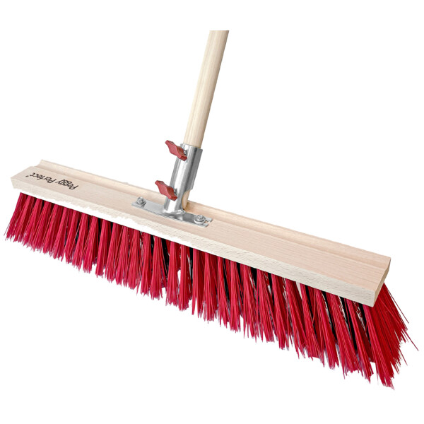 Peggy Perfect Straßenbesen "Tiger", mit Holzstiel, 600 mm