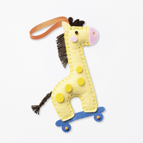 folia Mini Filz-N&auml;hset "Filzinies", 12-teilig, Dackel