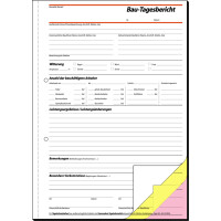 sigel Formularbuch "Reparaturbuch", A4, 2 x 40...
