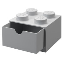 LEGO Schubladenbox DESK DRAWER 4, 1 Schub, blau