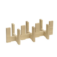 APS Podest für Glaskaraffe VALO, 3-fach, aus Eichenholz