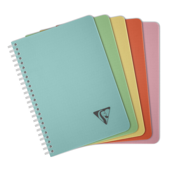 Clairefontaine Spiralbuch LINICOLOR, DIN A5, strohgelb