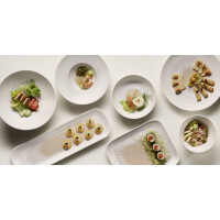 APS Speisteller BLUSH tief, Durchmesser: 300 mm, beige