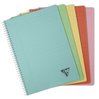 Clairefontaine Spiralbuch LINICOLOR, DIN A4, strohgelb