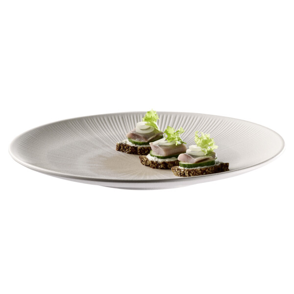 APS Speiseteller BLUSH, flach, Durchmesser: 210 mm, beige