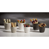 APS Schale LINEO, 180 ml, grau, 6er Set